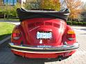 1978 VW Beetle Convertible Rear