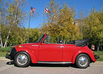 1978 VW Beetle Convertible