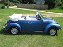 1978 VW Bug Convertible Passengers Side