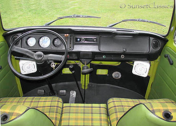 Original Interior: 1978 VW Westfalia