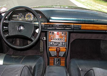 1981 Mercedes Benz 500SEL AMG Interior