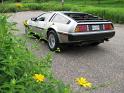 1982 Delorean in the Park