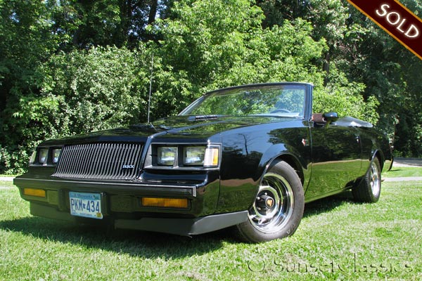 1987 Buick Grand National For Sale One Of A Kind Buick Gn