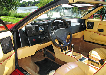 1988 Lamborghini Jalpa Interior