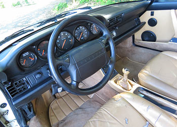 1990 Porsche 911 Carrera Interior