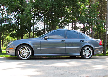 2006 Mercedes E55 AMG Drivers Side