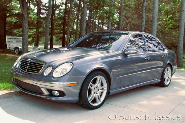 Car Inspection of a 2006 Mercedes E55 AMG