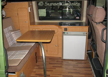 1991 VW Eurovan Westfalia Interior